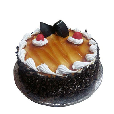 "Round shape Chocolate cake - 1kg (code PC35) - Click here to View more details about this Product